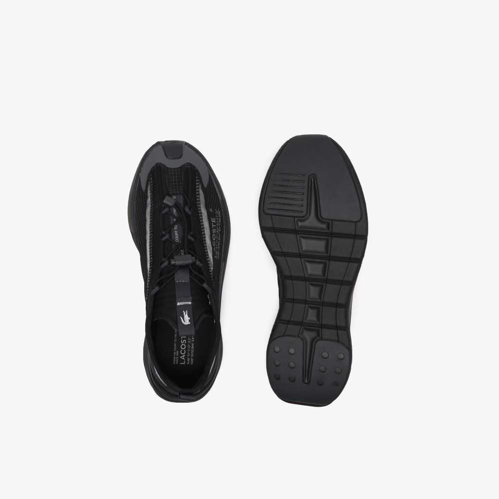 Lacoste Odyssa Lite Nylon and Mesh Svarta Grå | KPRBV-8501