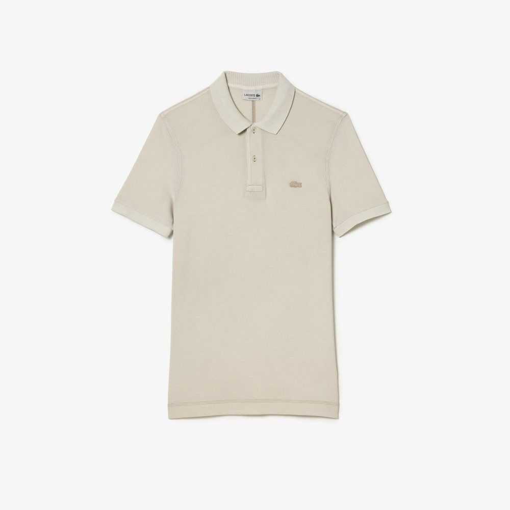 Lacoste Organic Bomull Beige | XYCMB-0163