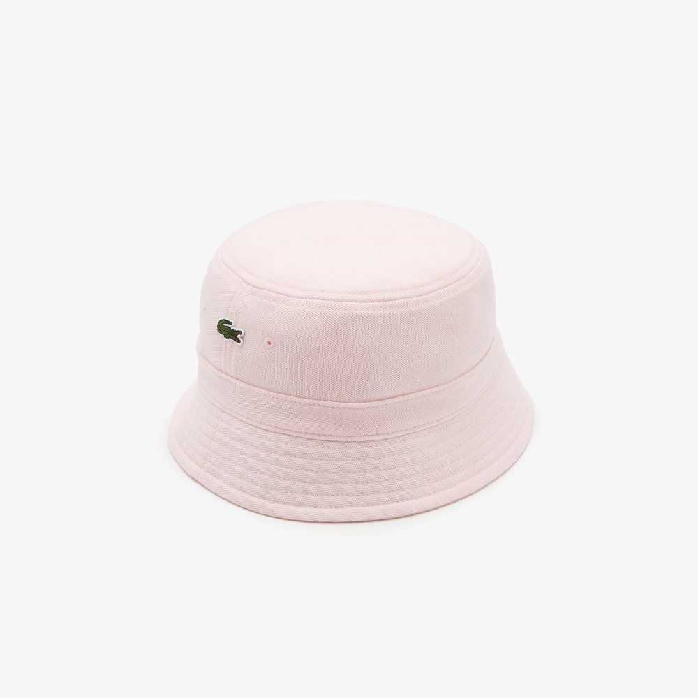 Lacoste Organic Bomull Bucket Ljusrosa | BUFYQ-2538