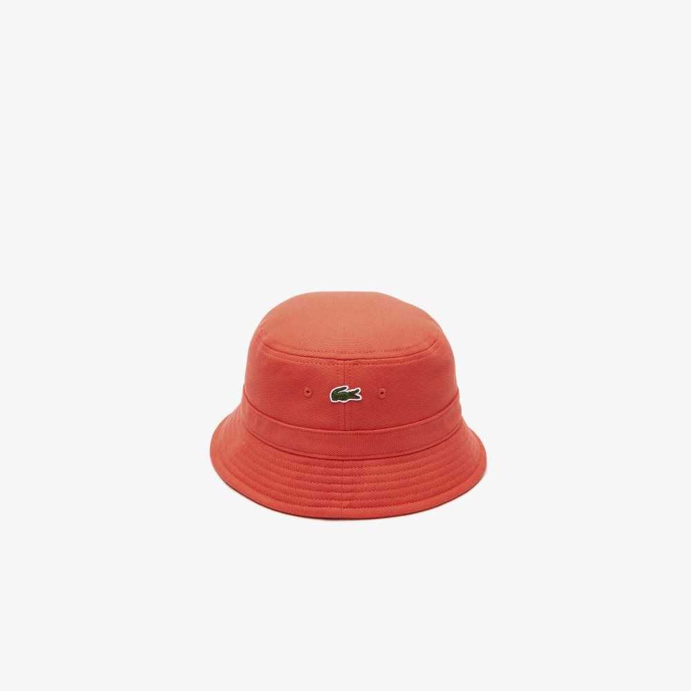 Lacoste Organic Bomull Bucket Orange | UBJPH-9451