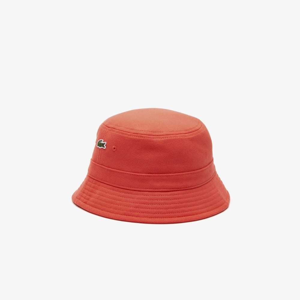 Lacoste Organic Bomull Bucket Orange | UBJPH-9451