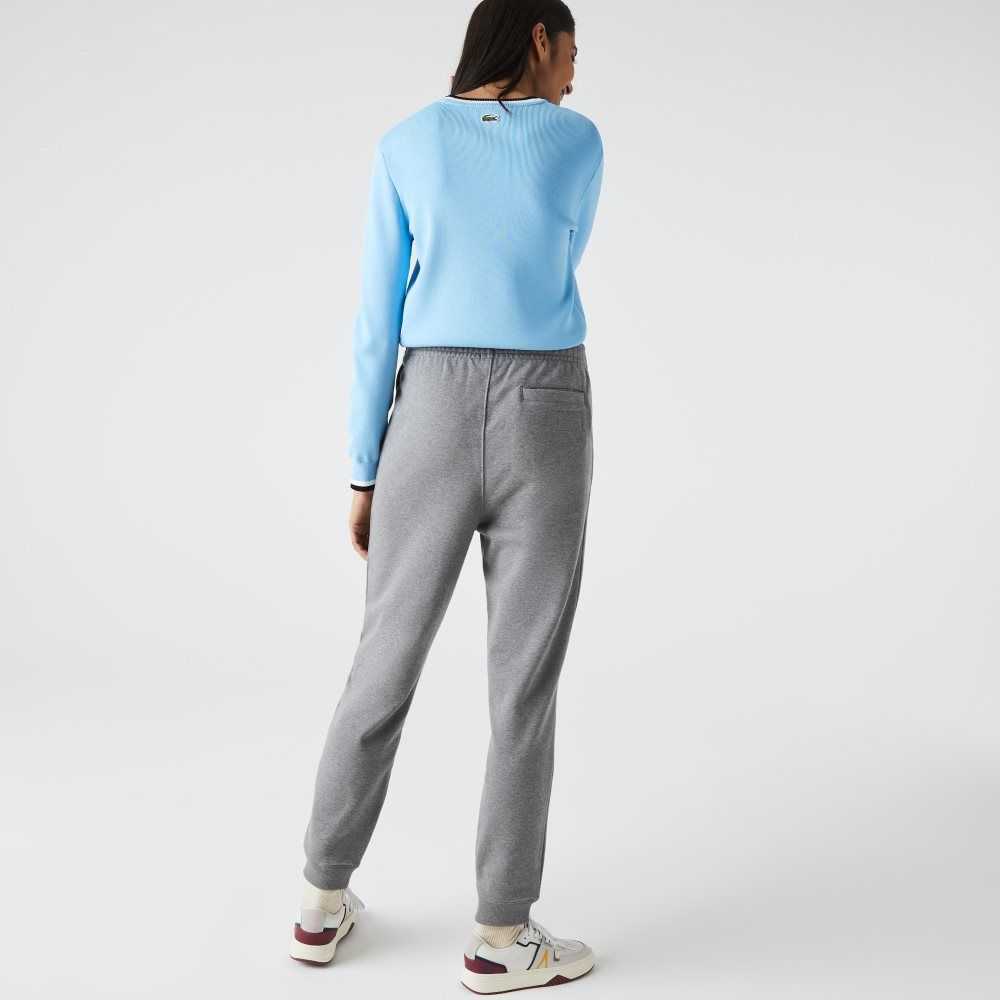 Lacoste Organic Bomull Fleece Jogging Grå | PALCI-3278