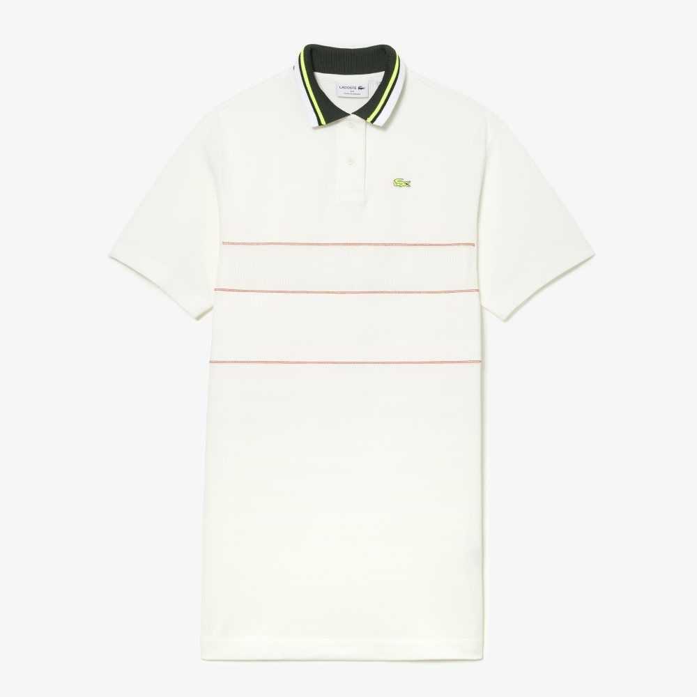 Lacoste Organic Bomull French Made Polo Vita | GBHJS-0592