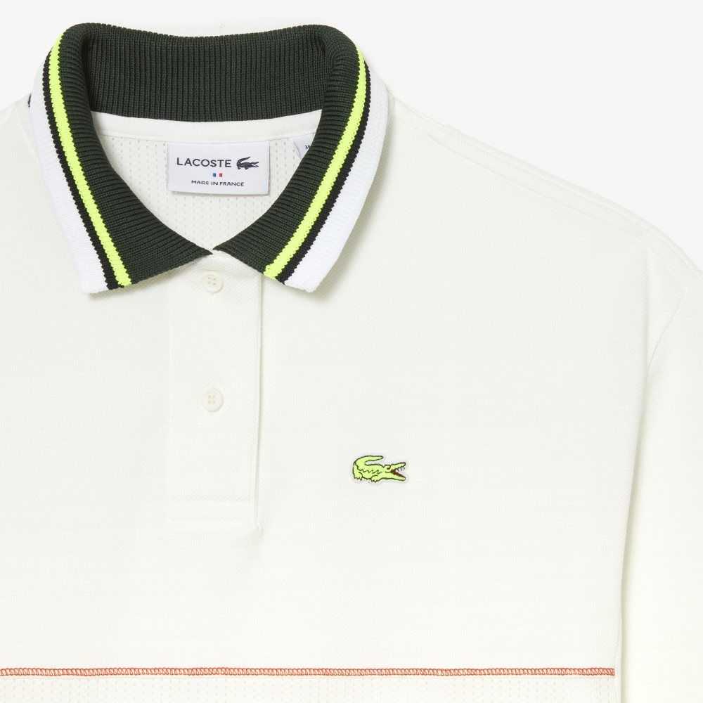 Lacoste Organic Bomull French Made Polo Vita | GBHJS-0592