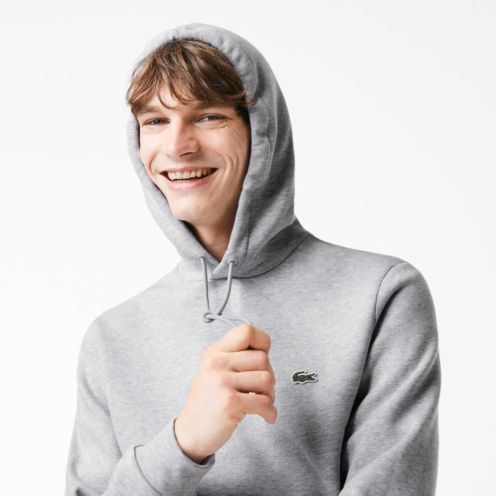 Lacoste Organic Bomull Hooded Grå | TPWBN-6297