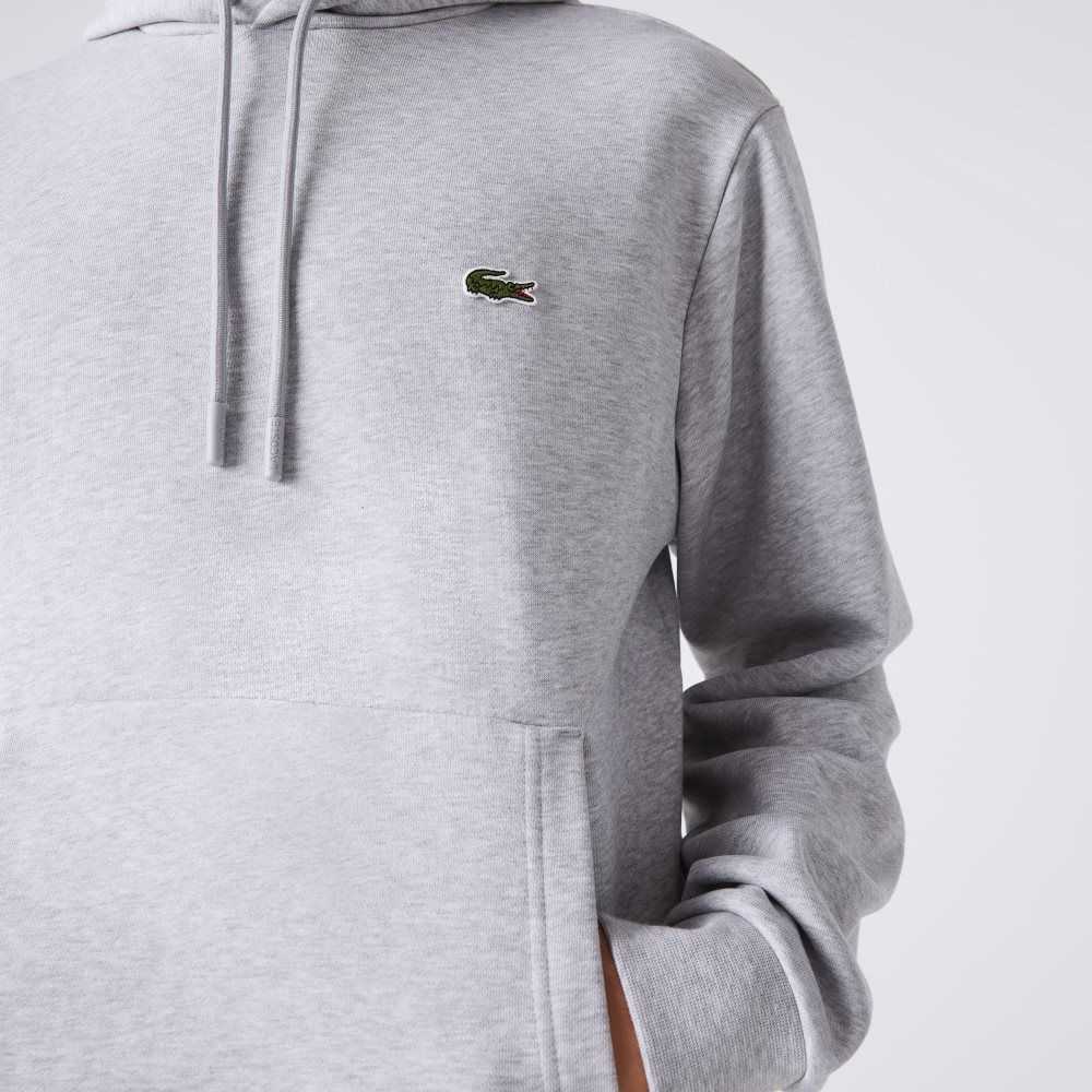 Lacoste Organic Bomull Hooded Grå | TPWBN-6297