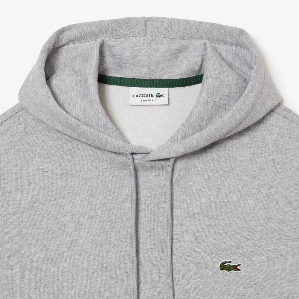 Lacoste Organic Bomull Hooded Grå | TPWBN-6297