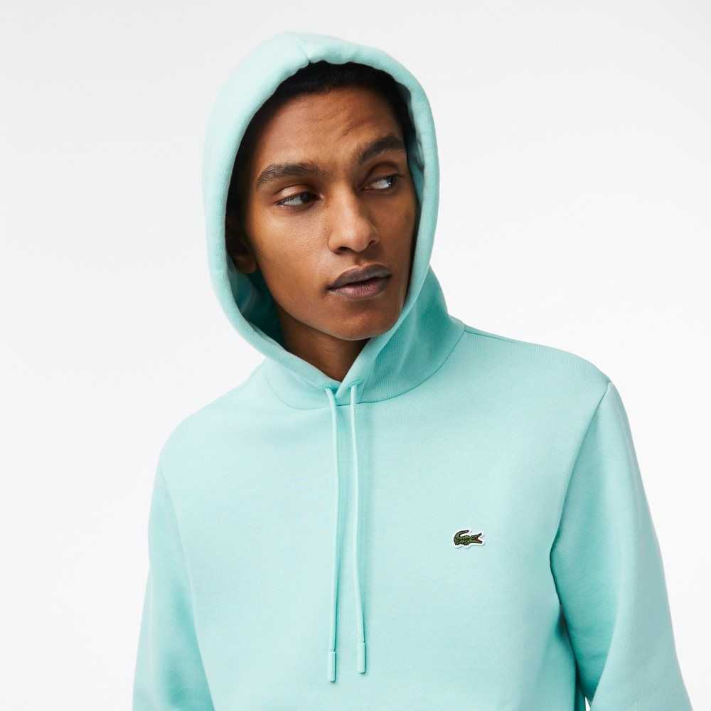 Lacoste Organic Bomull Hooded Mintgröna | DAOJE-4706