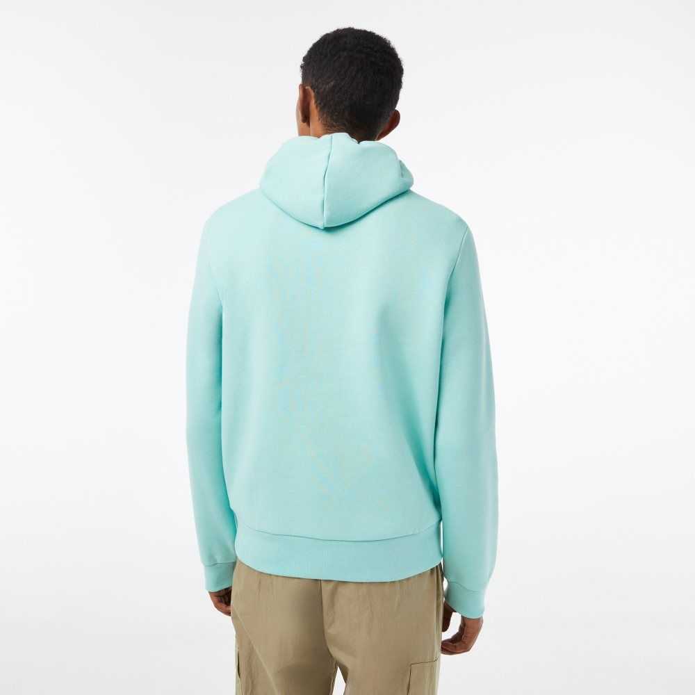 Lacoste Organic Bomull Hooded Mintgröna | DAOJE-4706