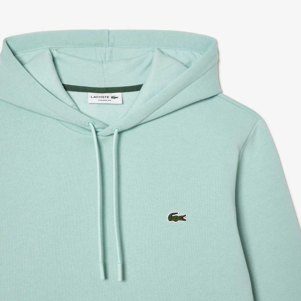 Lacoste Organic Bomull Hooded Mintgröna | DAOJE-4706