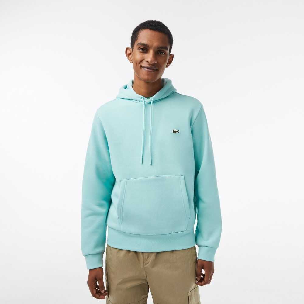 Lacoste Organic Bomull Hooded Mintgröna | DAOJE-4706