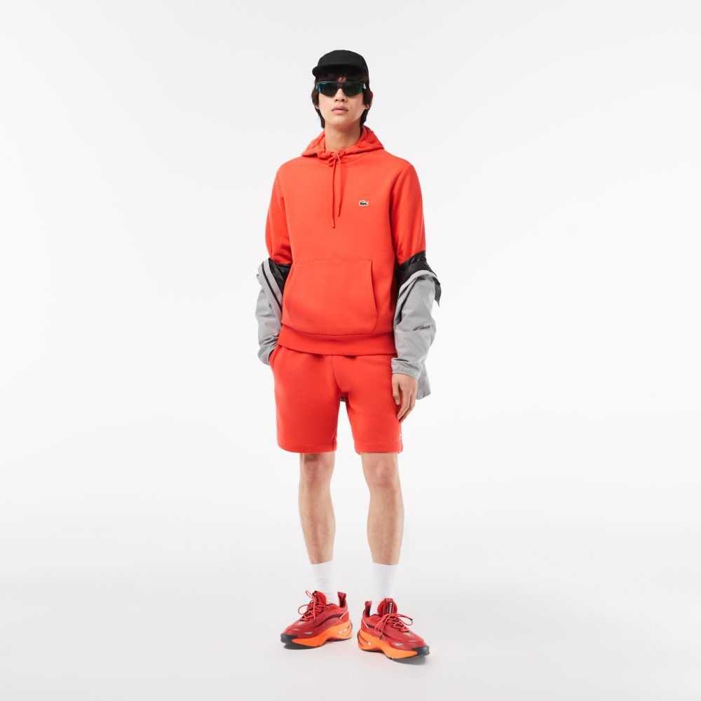 Lacoste Organic Bomull Hooded Orange | ZLACF-7952