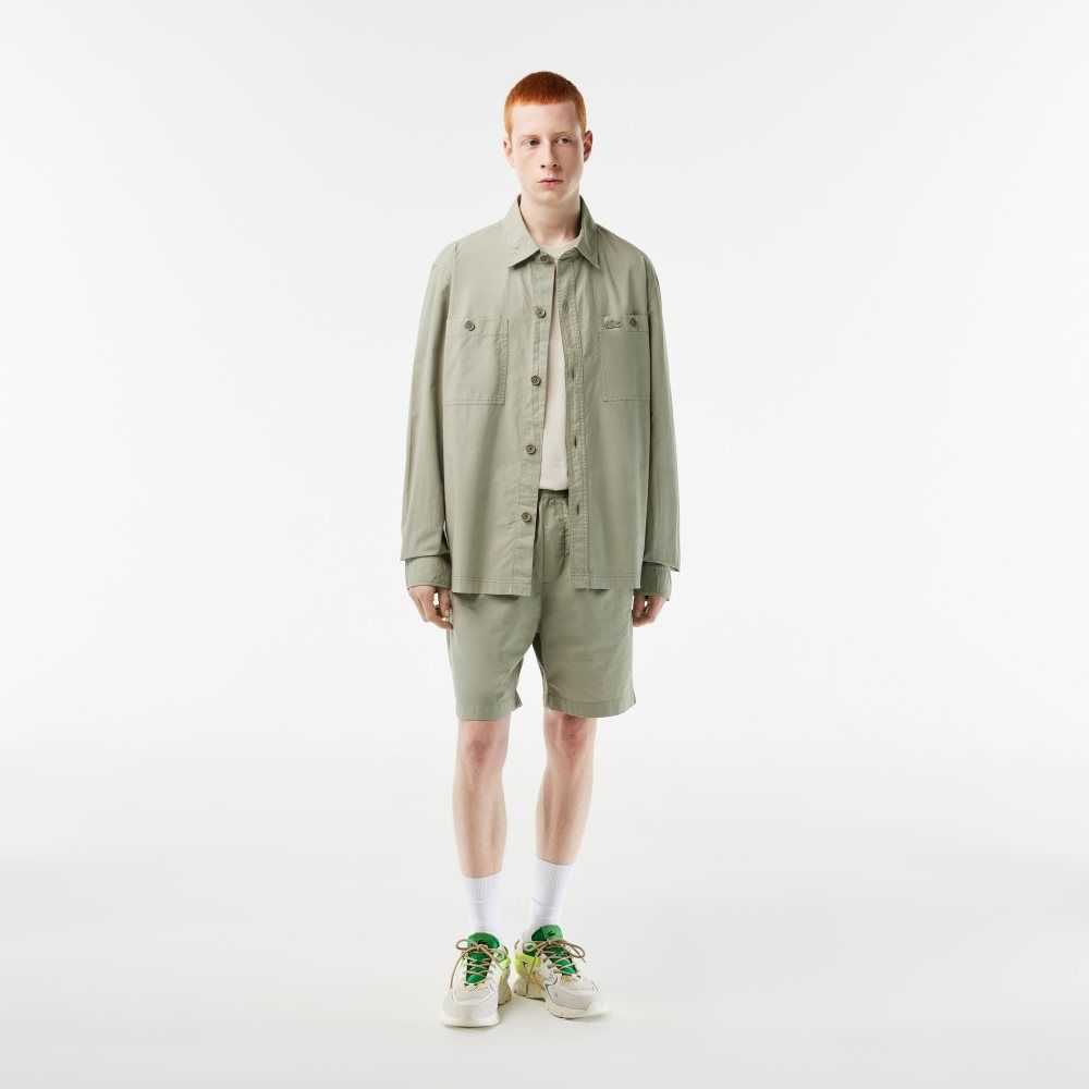 Lacoste Organic Bomull Khaki Gröna | JMCGX-6297