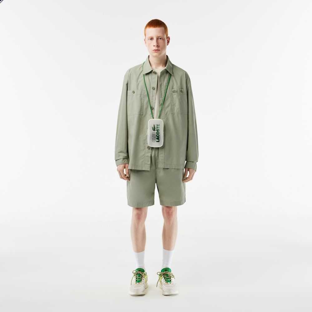 Lacoste Organic Bomull Khaki Gröna | SIXFG-4258