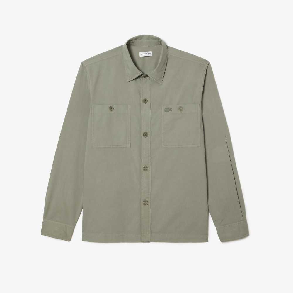 Lacoste Organic Bomull Khaki Gröna | SIXFG-4258