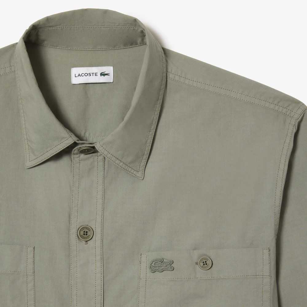 Lacoste Organic Bomull Khaki Gröna | SIXFG-4258