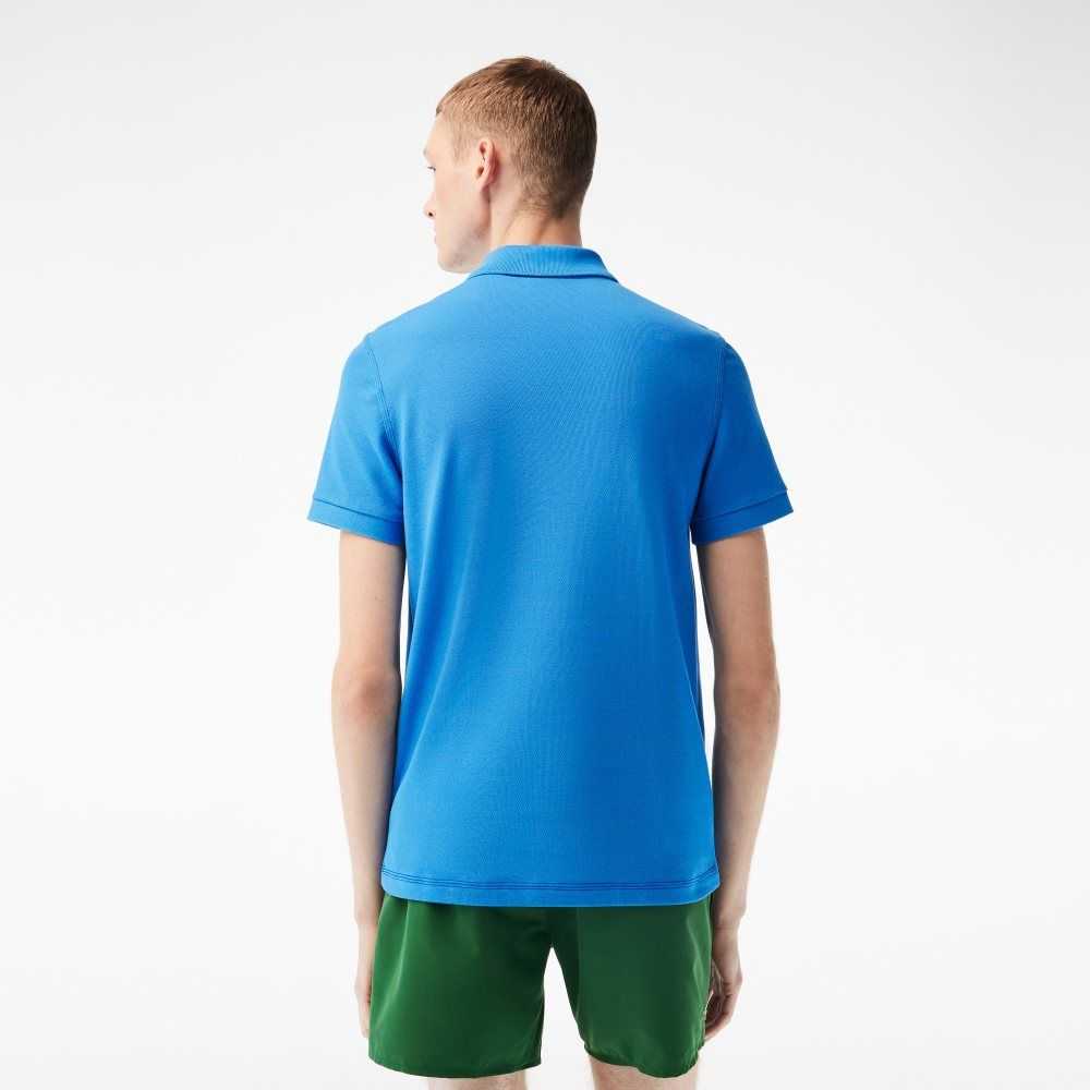 Lacoste Organic Bomull Printed Blå | UOLNQ-1240