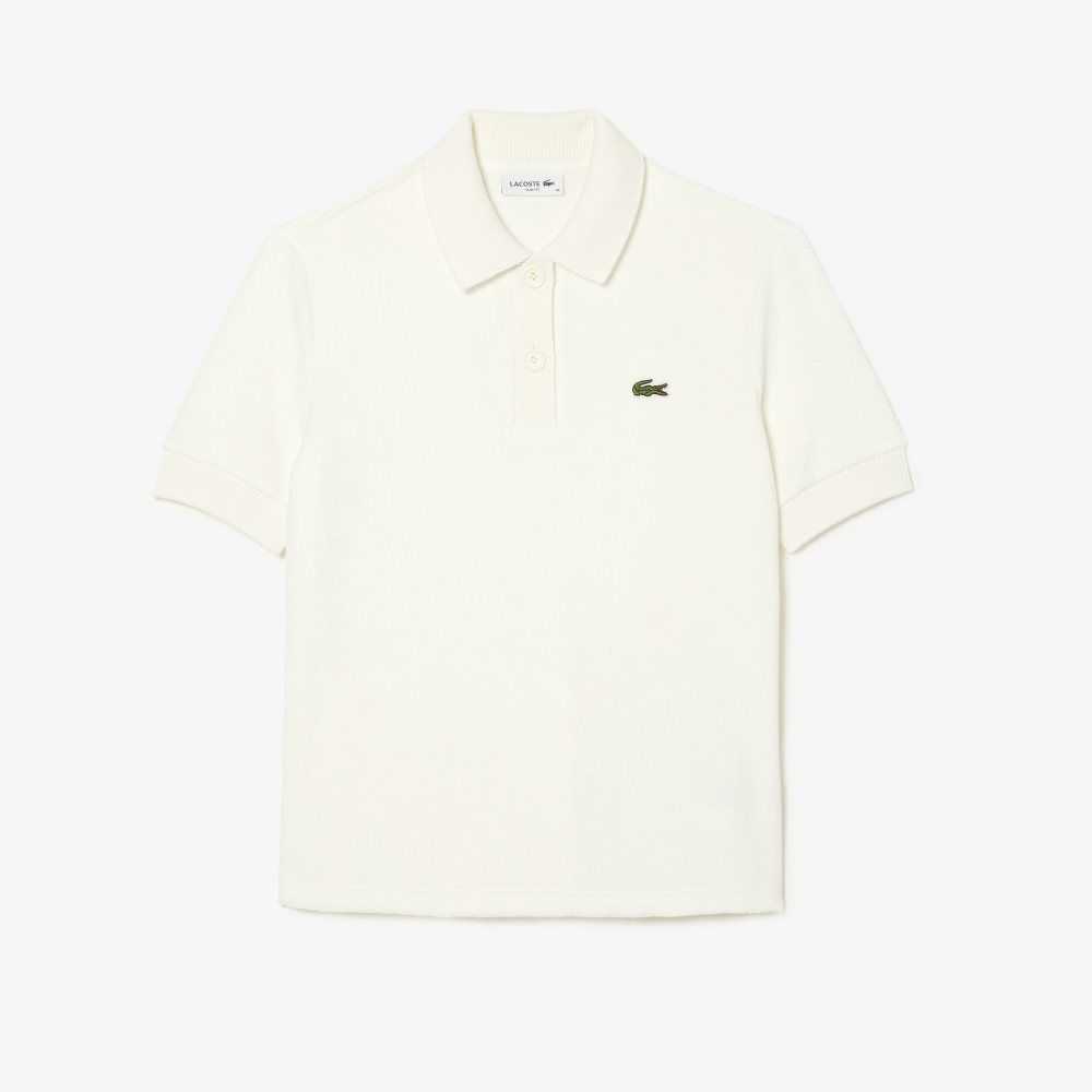 Lacoste Organic Bomull Terry Cloth Vita | VXOJH-6129