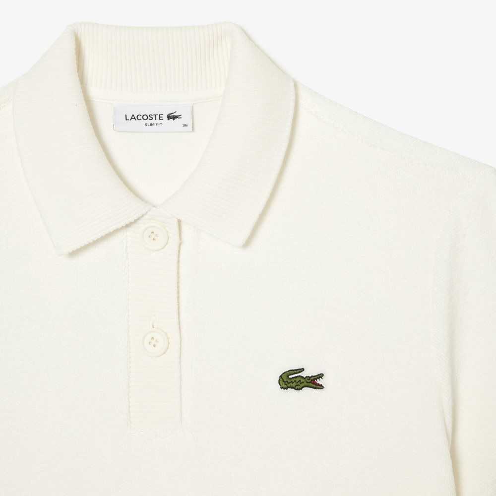 Lacoste Organic Bomull Terry Cloth Vita | VXOJH-6129