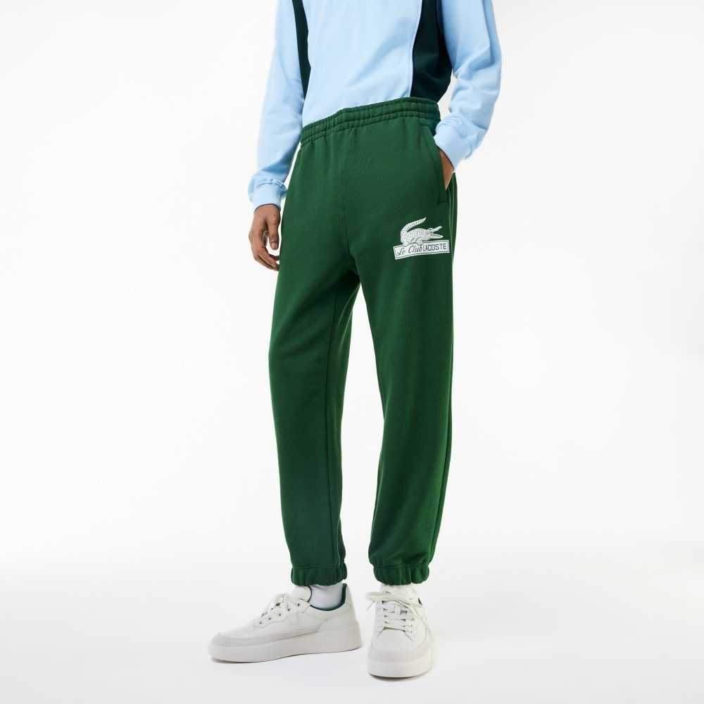 Lacoste Organic Bomull Track Pants Gröna | BYLQX-4927