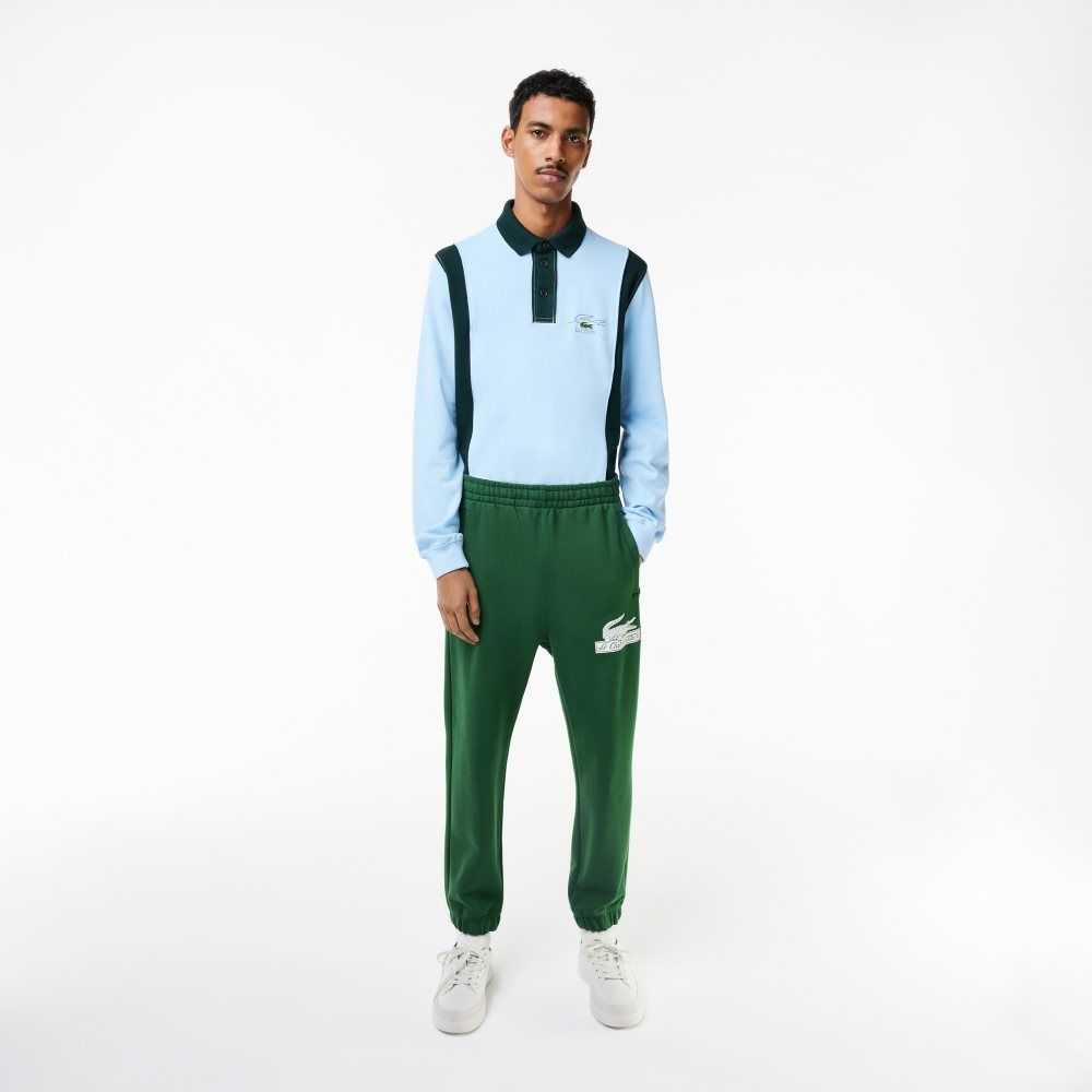 Lacoste Organic Bomull Track Pants Gröna | BYLQX-4927