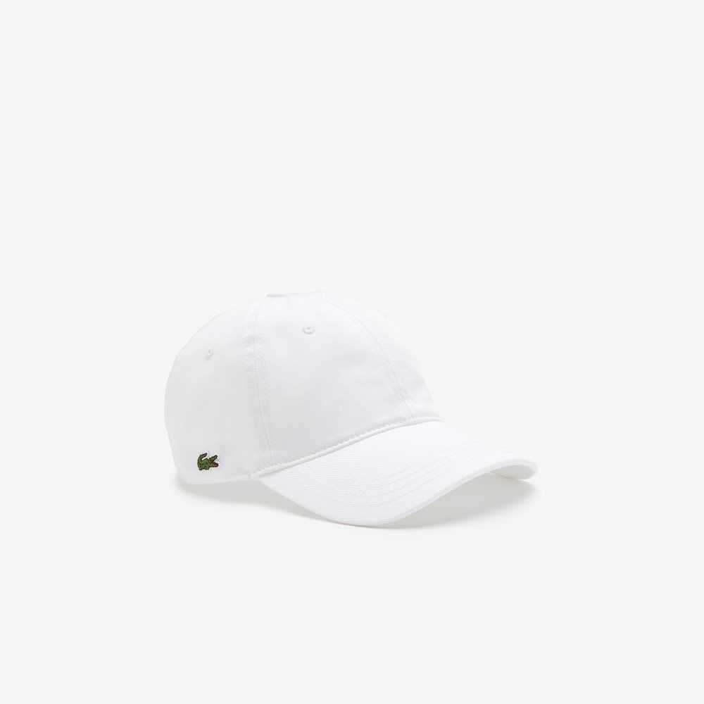 Lacoste Organic Bomull Twill Vita | BWKNT-4835