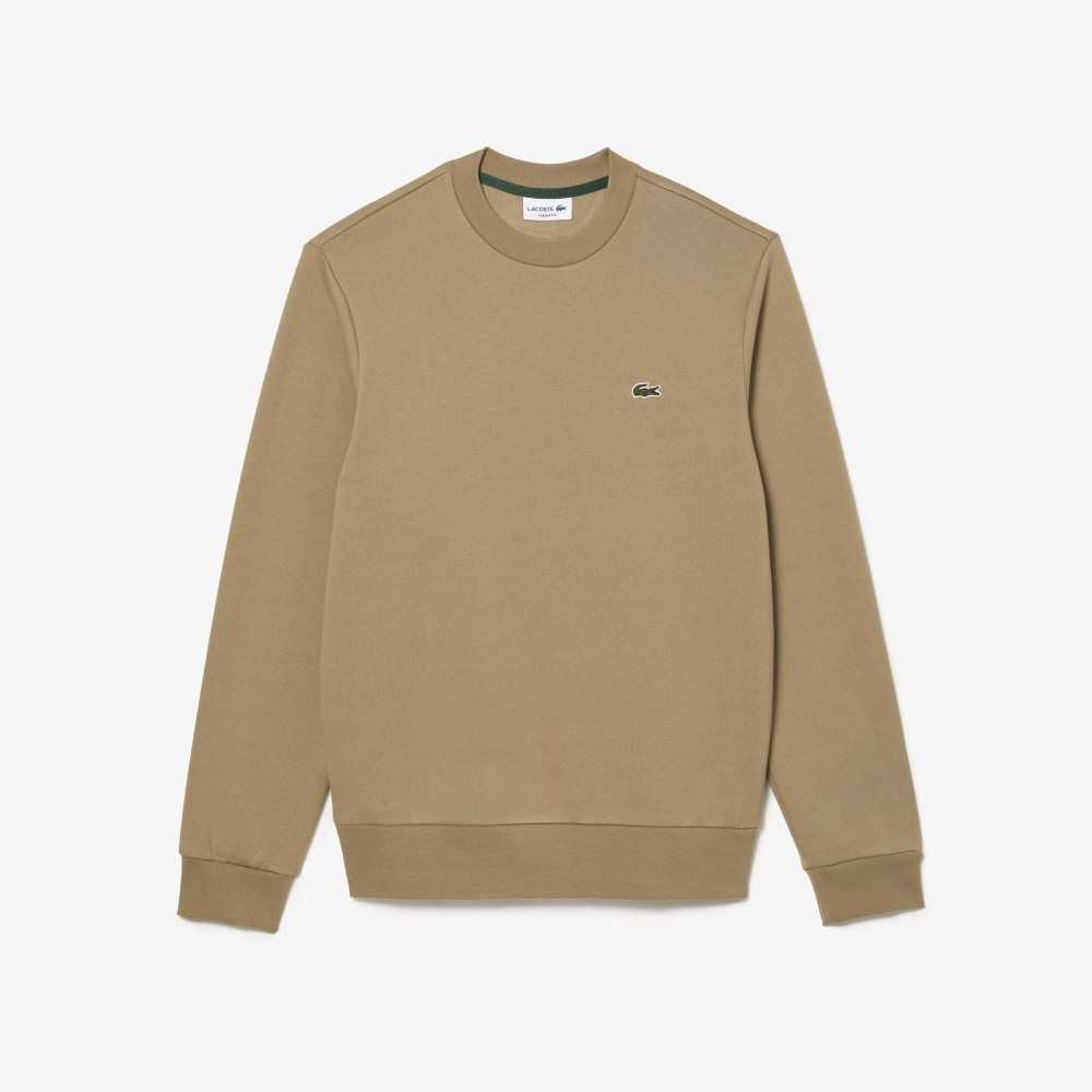 Lacoste Organic Brushed Bomull Beige | ZXSER-1596