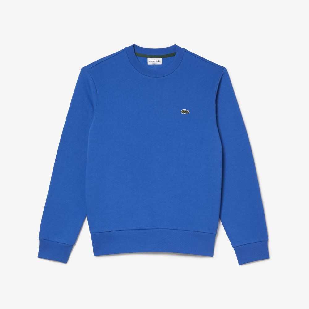 Lacoste Organic Brushed Bomull Blå | RLDAF-1742