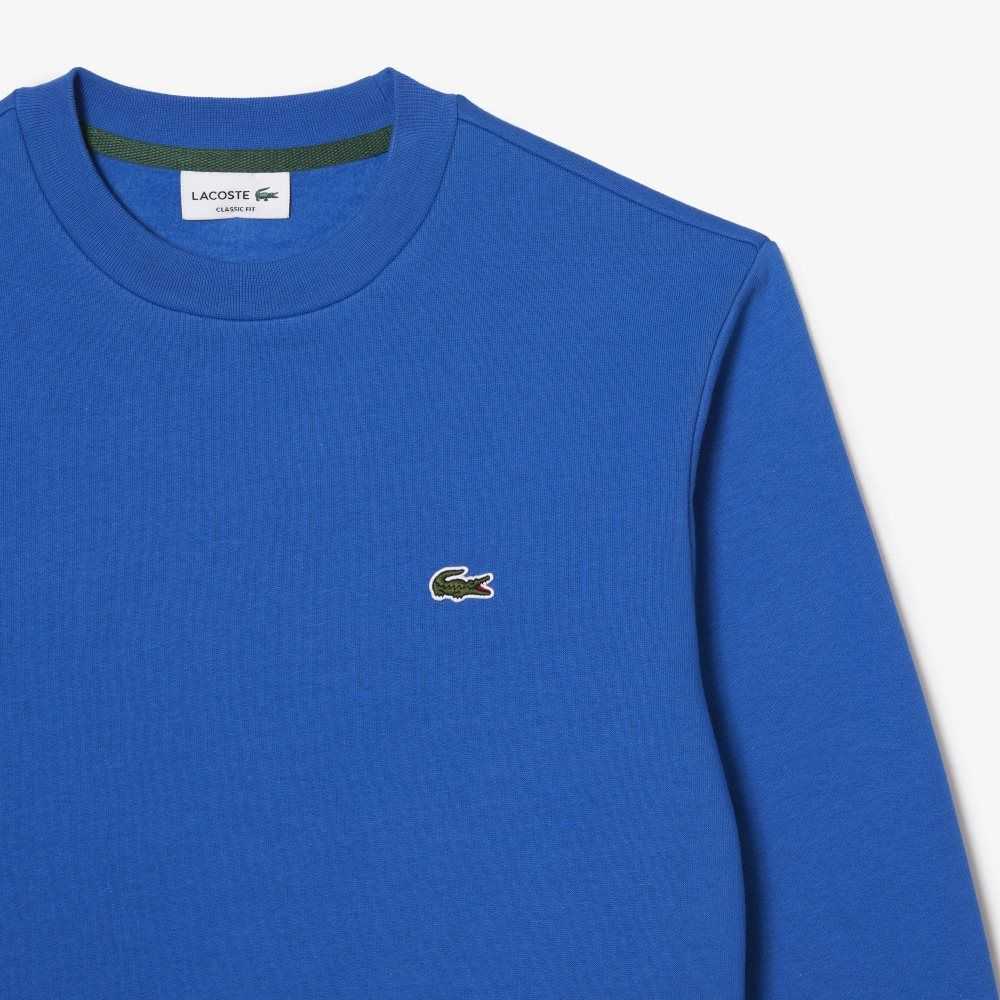 Lacoste Organic Brushed Bomull Blå | RLDAF-1742