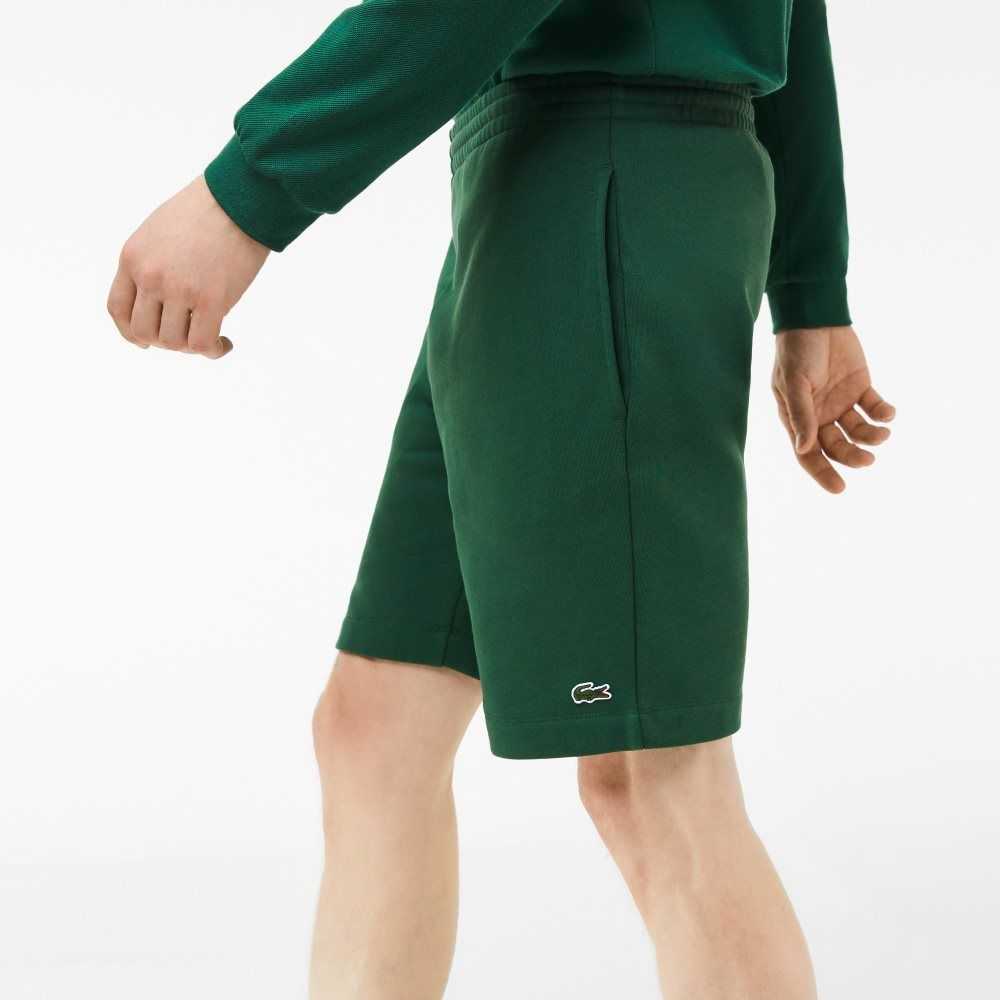 Lacoste Organic Brushed Bomull Fleece Gröna | QZXBG-1326