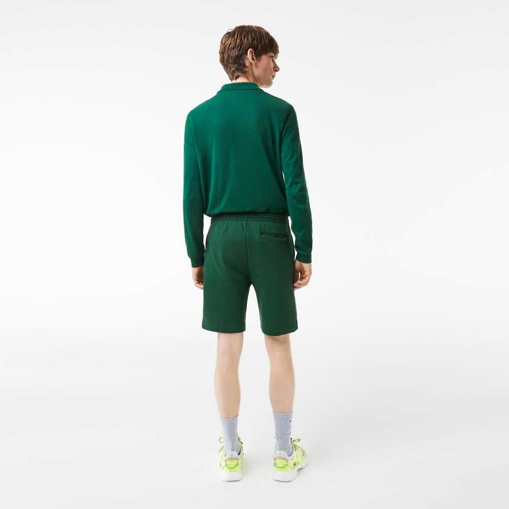 Lacoste Organic Brushed Bomull Fleece Gröna | QZXBG-1326