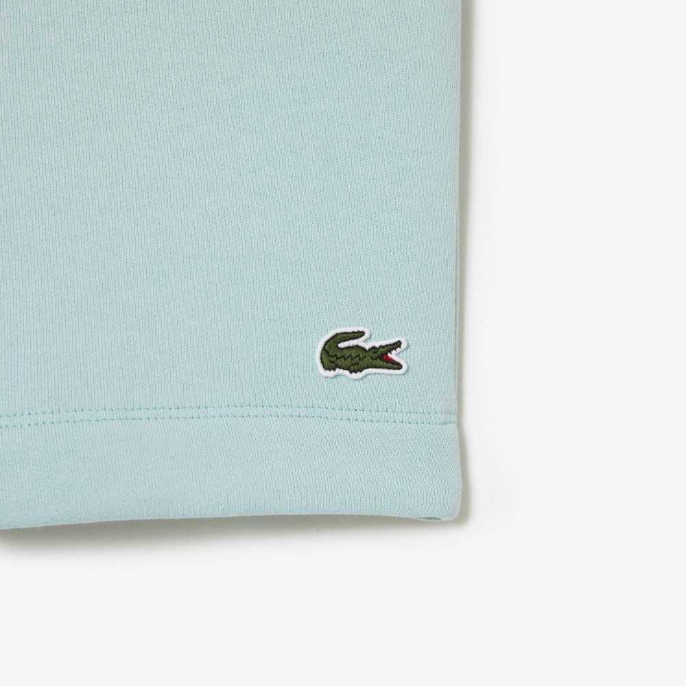 Lacoste Organic Brushed Bomull Fleece Mintgröna | QGZUJ-3701