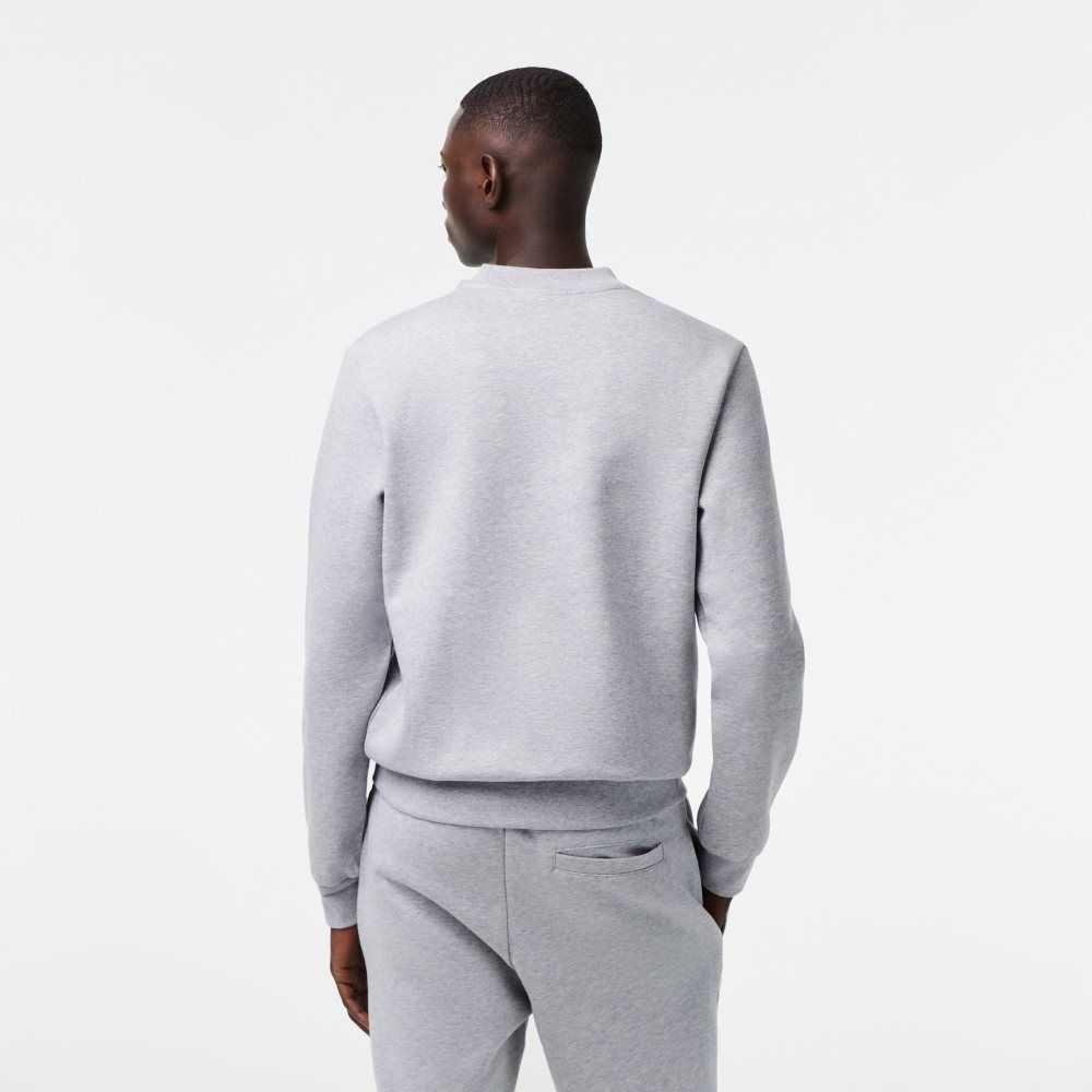 Lacoste Organic Brushed Bomull Grå | HOIQK-6982