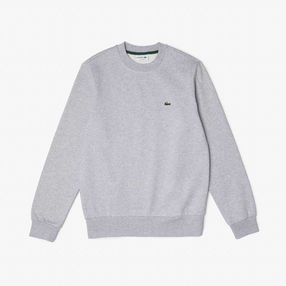 Lacoste Organic Brushed Bomull Grå | HOIQK-6982