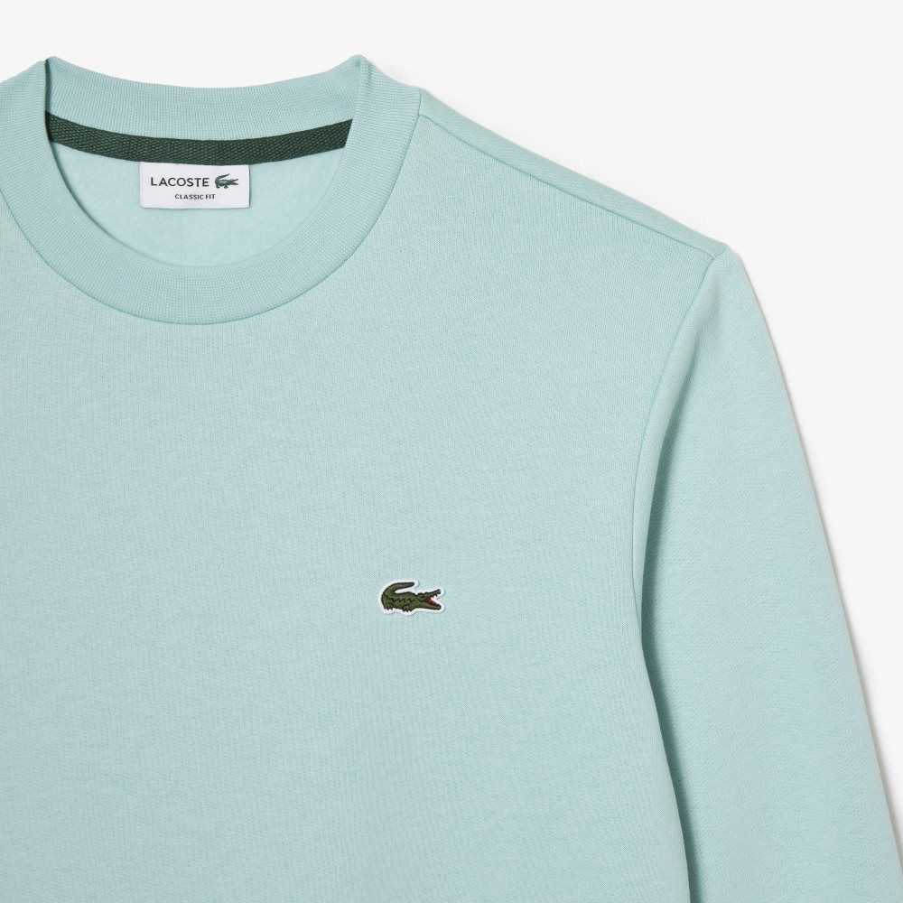 Lacoste Organic Brushed Bomull Mintgröna | DKOJC-7301