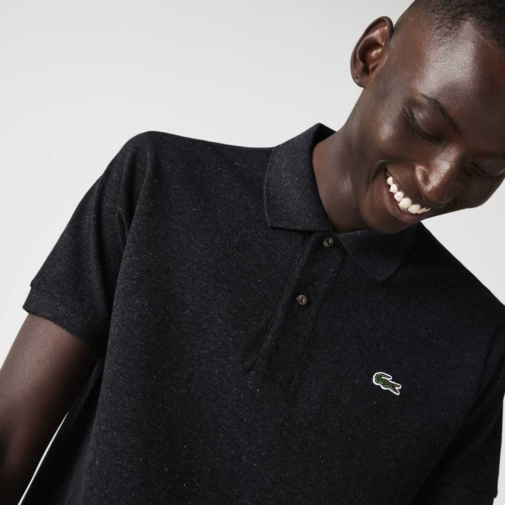 Lacoste Original L.12.12 Heathered Petit Pique Bomull Grå | ZCHTN-0592