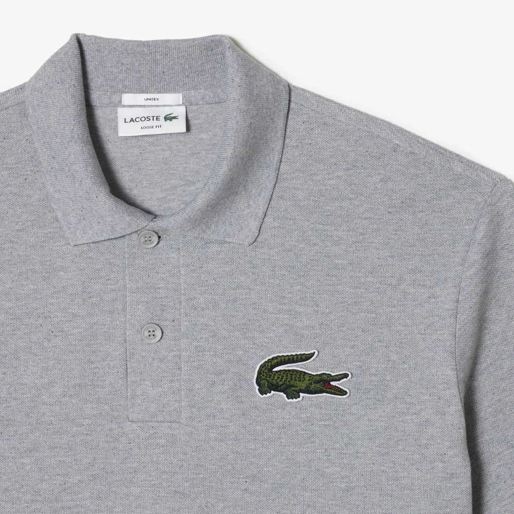 Lacoste Original L.12.12 Loose fit 80's crocodile Grå | JWSIU-9204