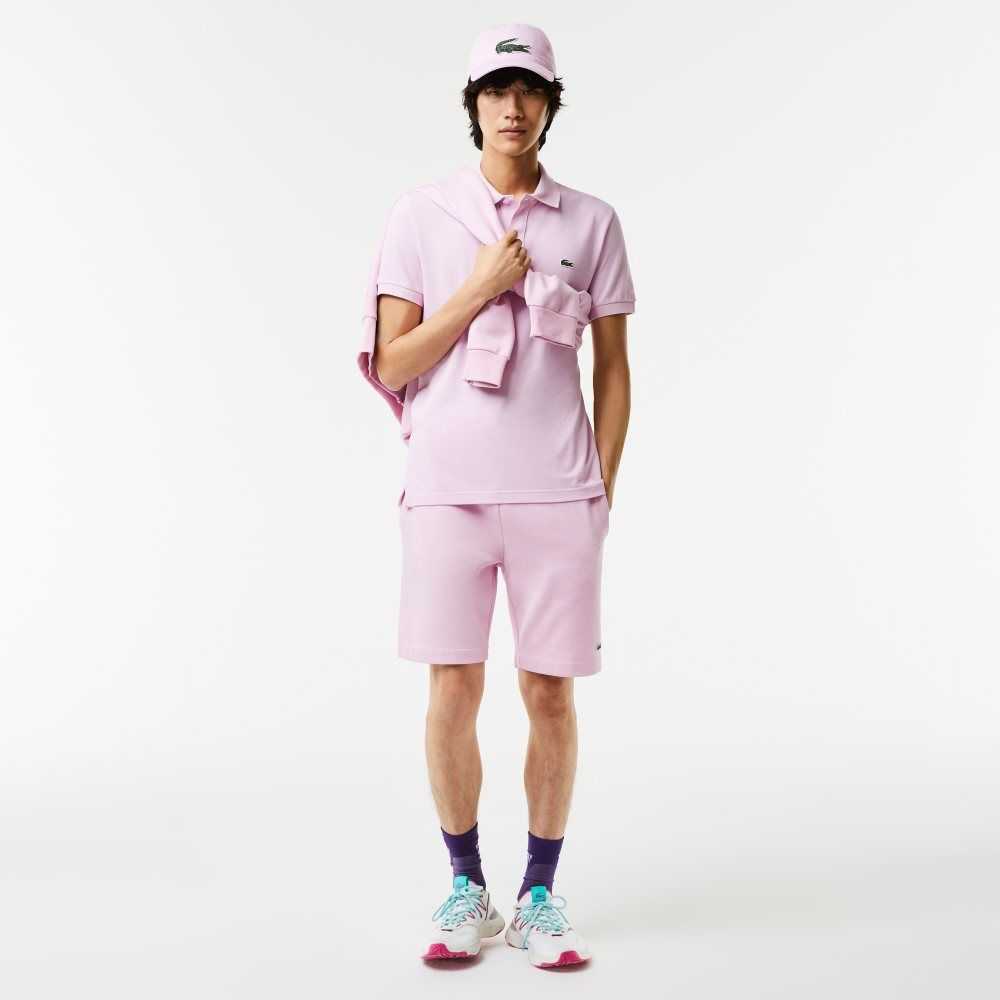 Lacoste Original L.12.12 Slim Fit Petit Pique Bomull Rosa | ABWXS-4103