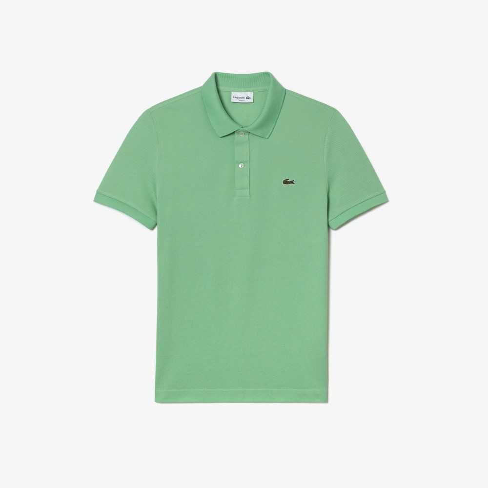 Lacoste Original L.12.12 Slim Fit Petit Pique Bomull Gröna | HPXZW-9527