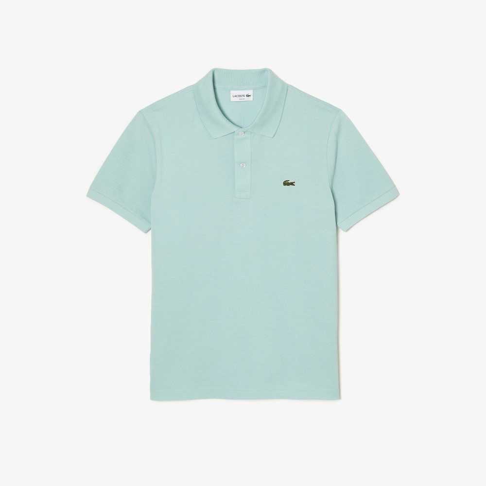 Lacoste Original L.12.12 Slim Fit Petit Pique Bomull Mintgröna | KUEHF-2130