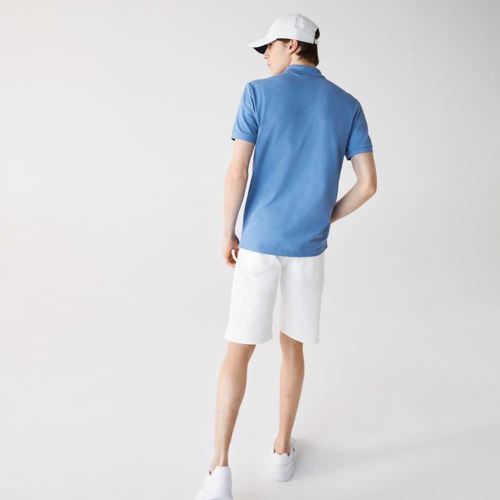 Lacoste Original L.12.12 Slim Fit Petit Pique Bomull Blå | MVNAC-9576