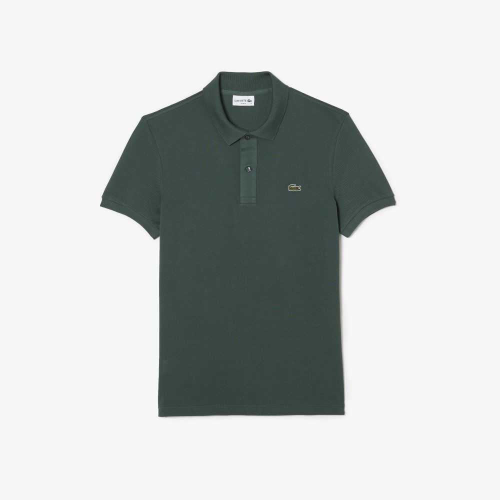 Lacoste Original L.12.12 Slim Fit Petit Pique Bomull Gröna | ONSXG-4102