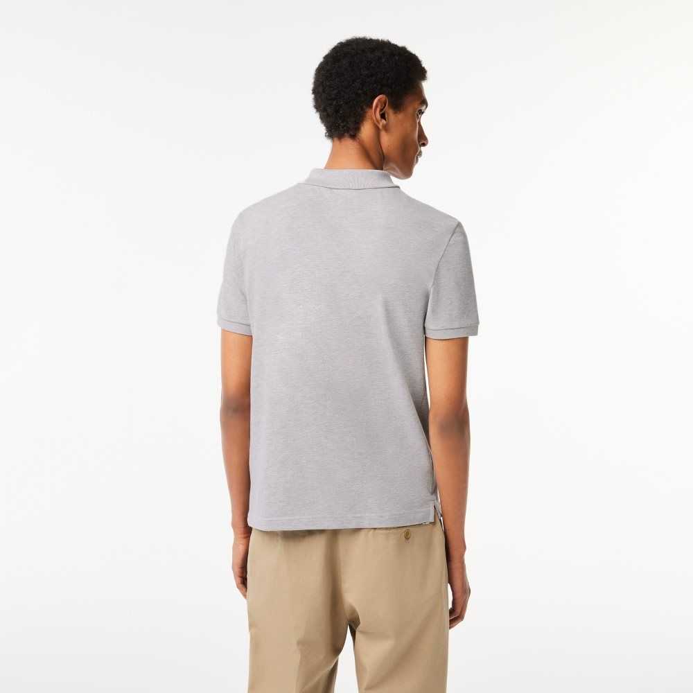 Lacoste Original L.12.12 Slim Fit Petit Pique Bomull Grå | TMOVU-8375