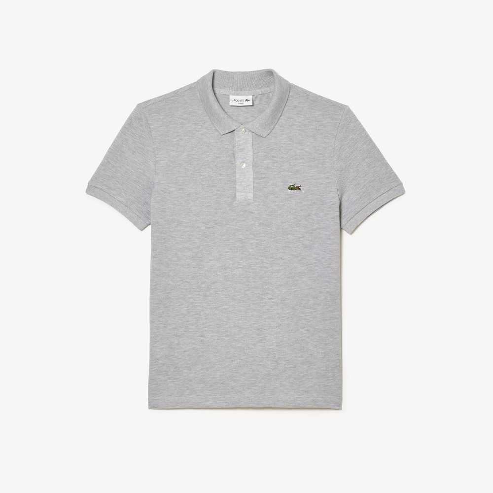 Lacoste Original L.12.12 Slim Fit Petit Pique Bomull Grå | TMOVU-8375