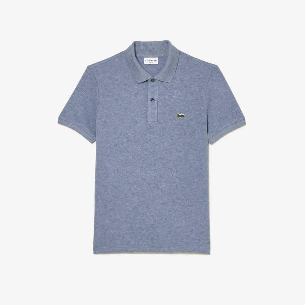 Lacoste Original L.12.12 Slim Fit Petit Pique Bomull Blå | TYJQW-2386