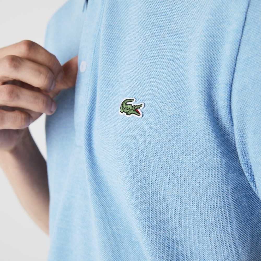 Lacoste Original L.12.12 Slim Fit Petit Pique Bomull Blå | UNAYT-5732