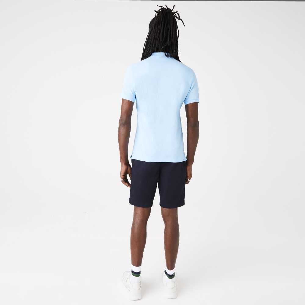 Lacoste Original L.12.12 Slim Fit Petit Pique Bomull Blå | WEXAC-2063