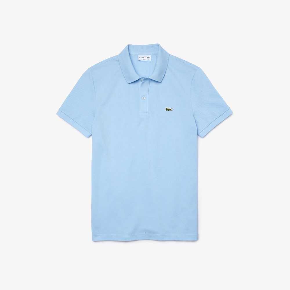 Lacoste Original L.12.12 Slim Fit Petit Pique Bomull Blå | WEXAC-2063