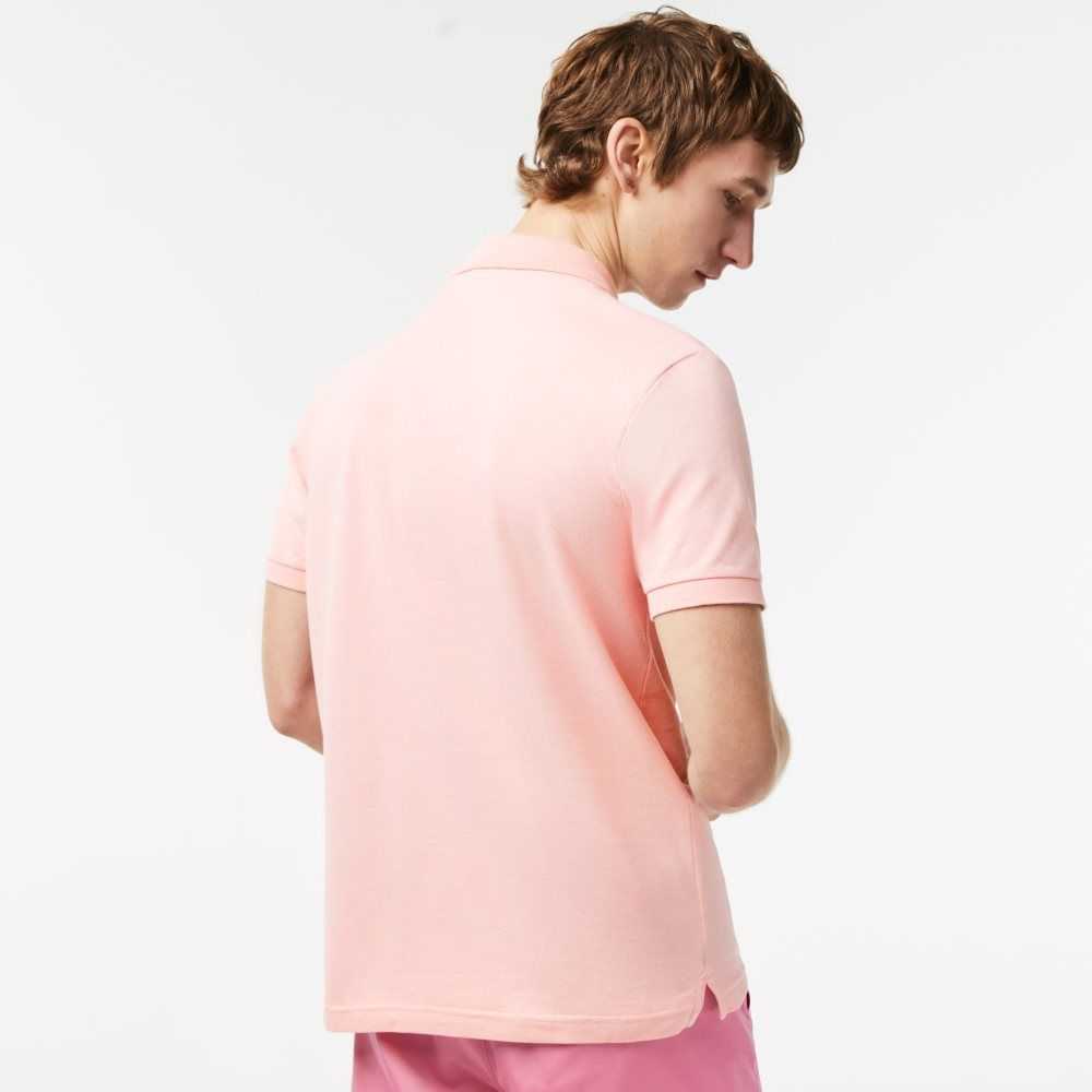 Lacoste Original L.12.12 Slim Fit Petit Pique Bomull Rosa | XLIHO-3872