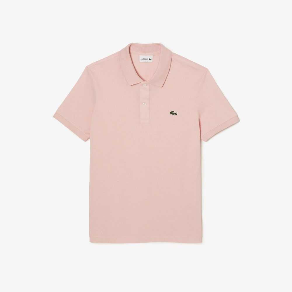 Lacoste Original L.12.12 Slim Fit Petit Pique Bomull Rosa | XLIHO-3872